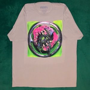 Lady Gaga Dawn Of Chromatica Album cover Grey Tee